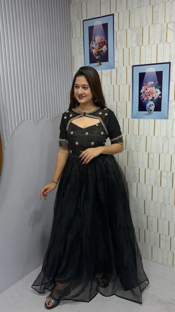 Feni long gown with kotti