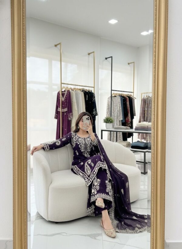 Trending Sarara and dupatta with top