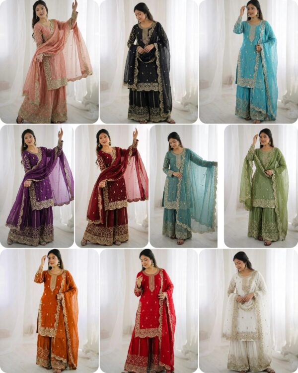 Eid Dress Fully Stitched Top & Palazzo