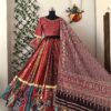 Multicolor patchwork lehenga choli with designer flared skirt festive ethnic wear for women