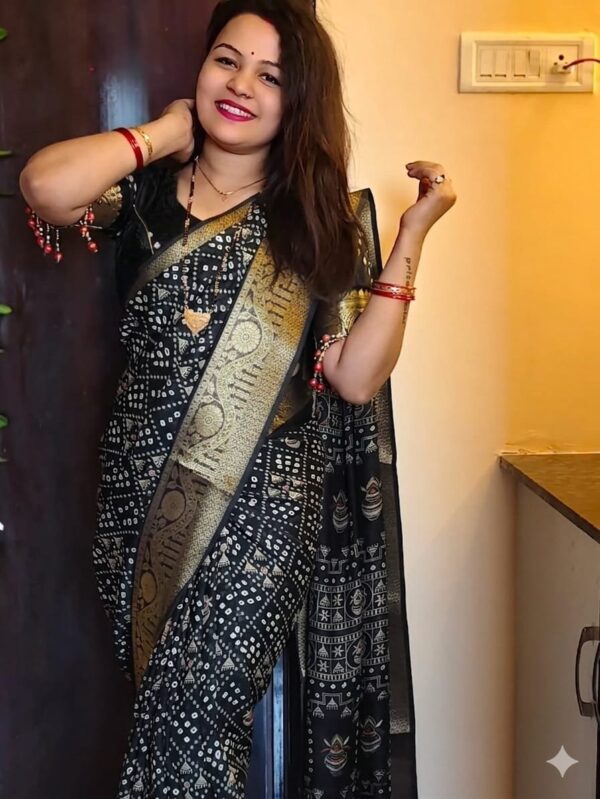 Magenta silk saree with gold zari motifs and border for women festive and traditional wear for women festive wear