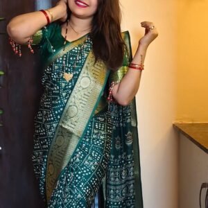 Magenta silk saree with gold zari motifs and border for women festive and traditional wear for women festive wear
