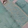 sea green embroidered kurta palazzo set with dupatta for women festive and wedding wear outfit for women festive wear