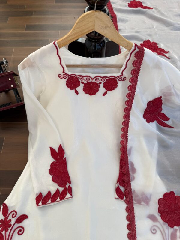 Elegant Black Embroidered Kurta Palazzo Set with Dupatta for women festive wear