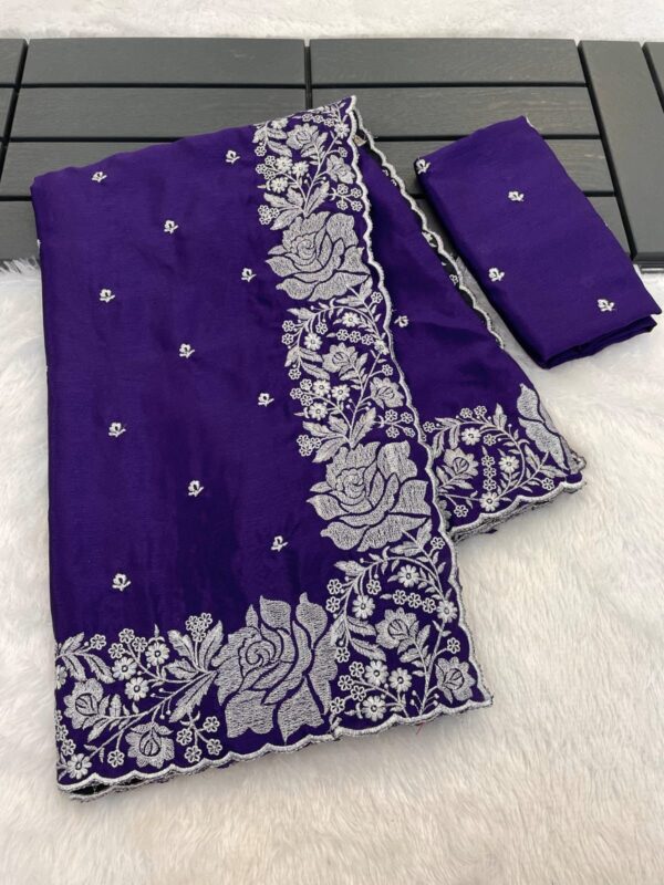 soft silk embroidered suit set with dupatta multi color collection for women for women festive wear