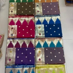 paithani silk saree with premium zari weaving for women festive wear