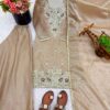 Silk Kurta Palazzo Set with Heavy Embroidery & Dupatta  Festive Wear for women festive wear