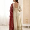 Anarkali Gown Set with Heavy Lace Work & Georgette Dupatta for women festive wear