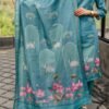 Pure Cotton Kurta Set with Chanderi Dupatta for women festive wear