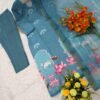 Pure Cotton Kurta Set with Chanderi Dupatta for women festive wear