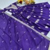 Pink Georgette Anarkali Gown with Dupatta for women festive wear