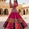 Navratri Special Muslin Cotton Chaniya Choli with Dupatta for women festive wear