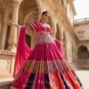Navratri Special Muslin Cotton Chaniya Choli with Dupatta for women festive wear