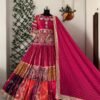 Navratri Special Muslin Cotton Chaniya Choli with Dupatta for women festive wear