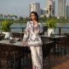 premium muslin kurti palazzo set designer ethnic wear